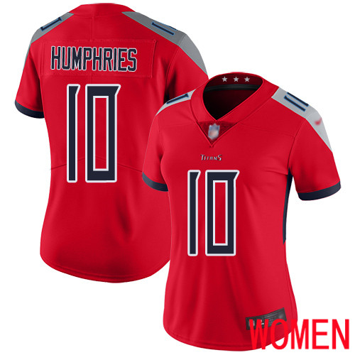 Tennessee Titans Limited Red Women Adam Humphries Jersey NFL Football #10 Inverted Legend